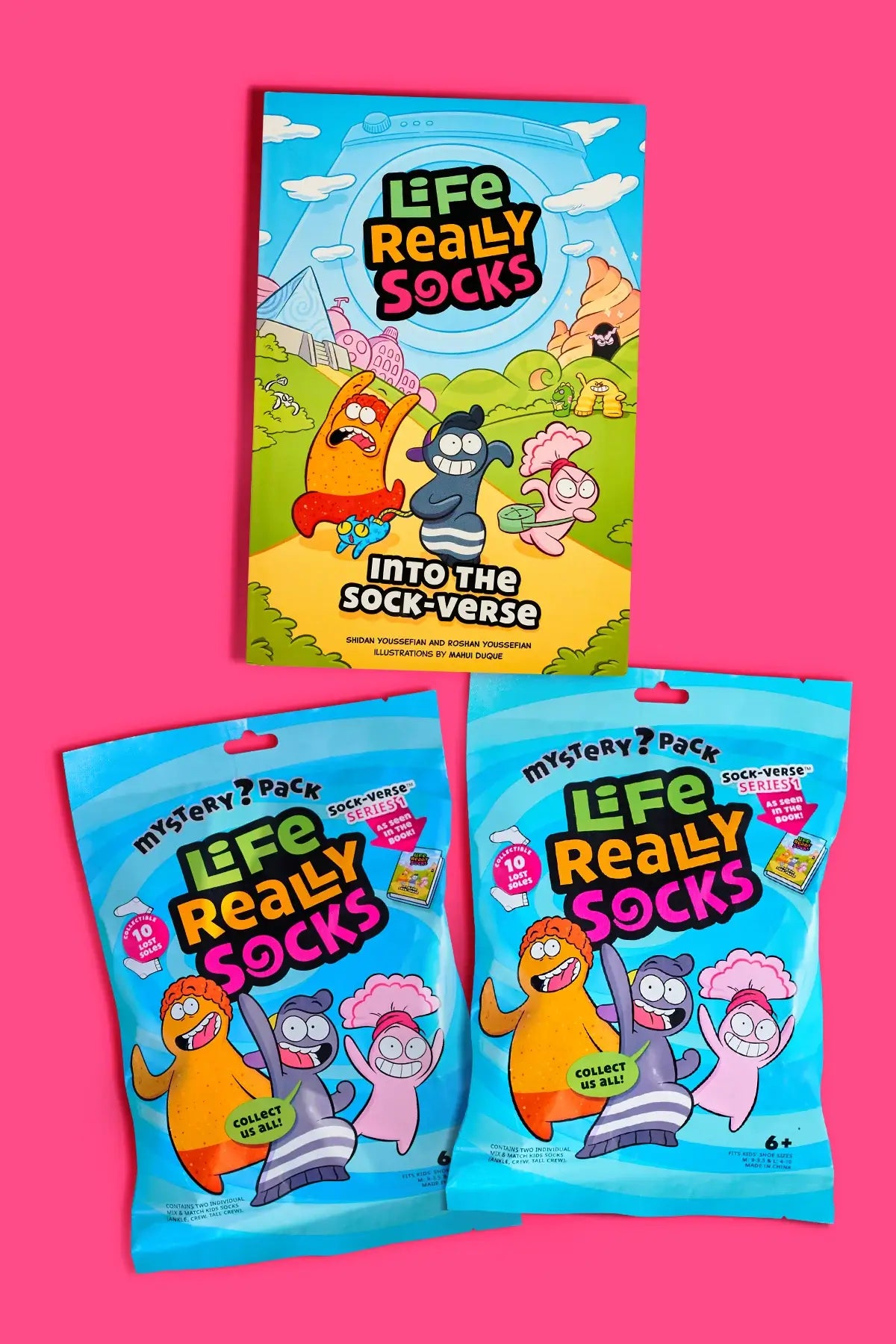 Life Really Socks-Socker Bundle Book and Socks