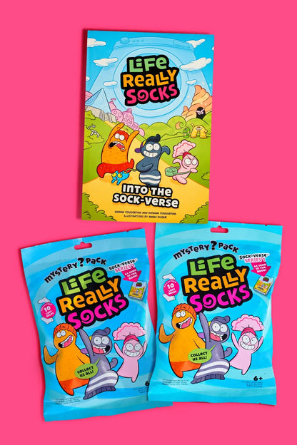 Life Really Socks-Socker Bundle Book and Socks